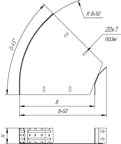    0-45 5050, s=0,7, ZN  2